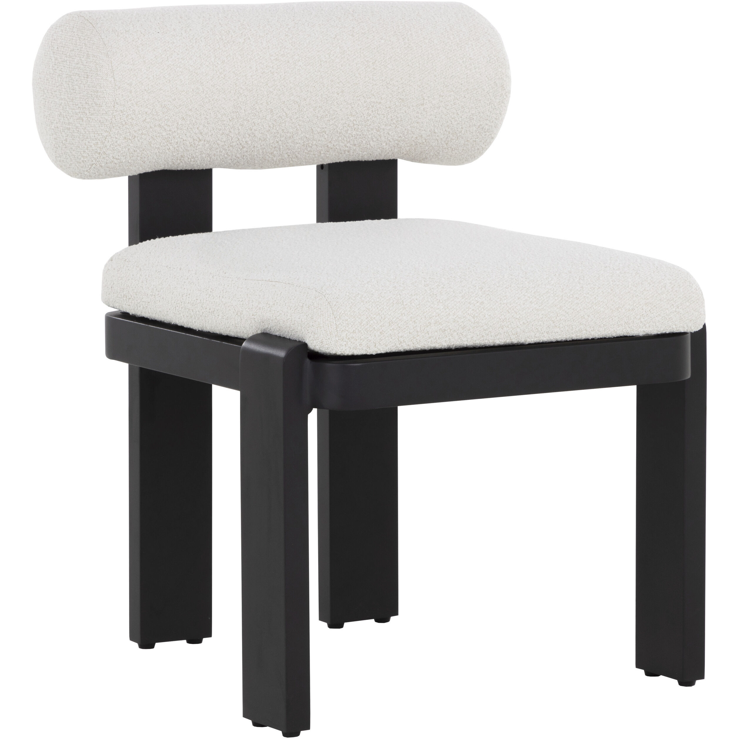 Horris Louis Cream Outdoor Dining Chair